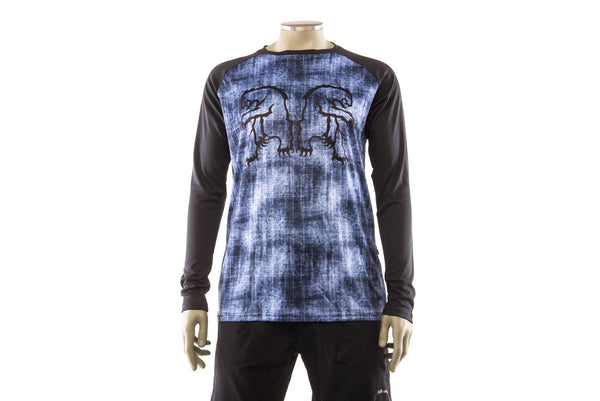 Dominion Mens Mountain Bike Jersey MTB Long Sleeve Top