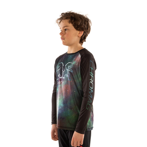Dominion Kids Long Sleeve Mtb Jersey Chromag Mountain Bike Clothing
